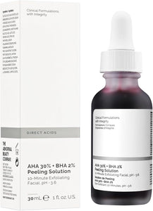 The Ordinary AHA 30% + BHA 2% Peeling Solution